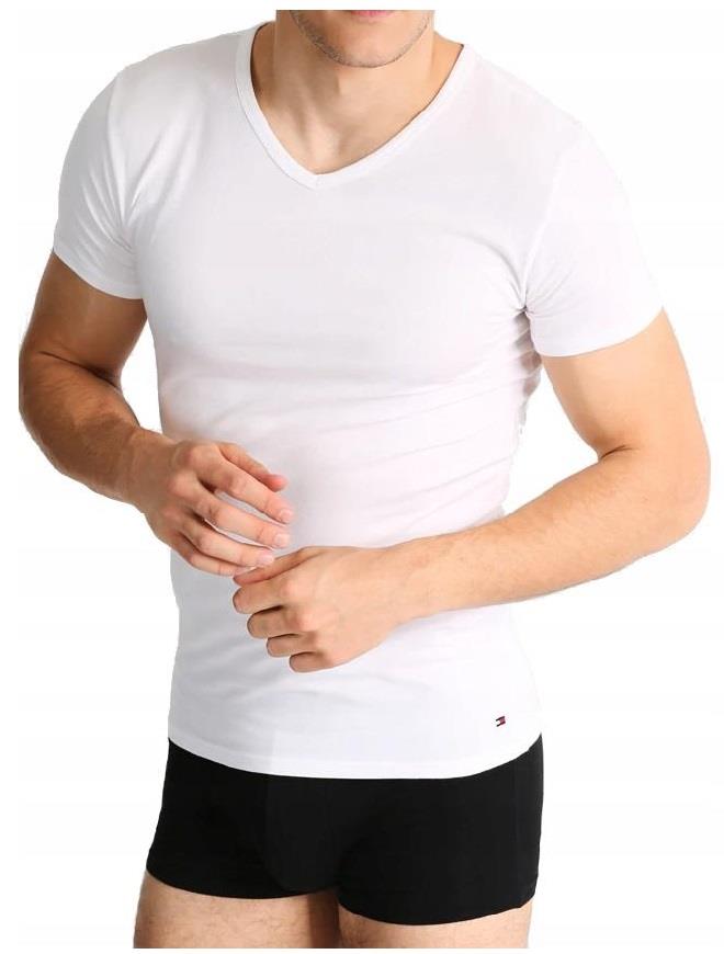 

Tommy Hilfiger - Th Nowy Biały Tshirt Klasyk _ L