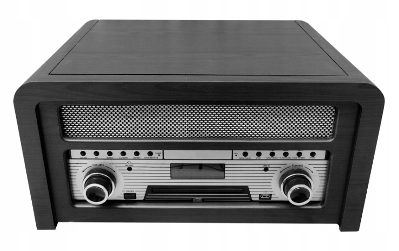GRAMOFON PAXCESS RETRO USB CD BLUETOOTH Marka inna