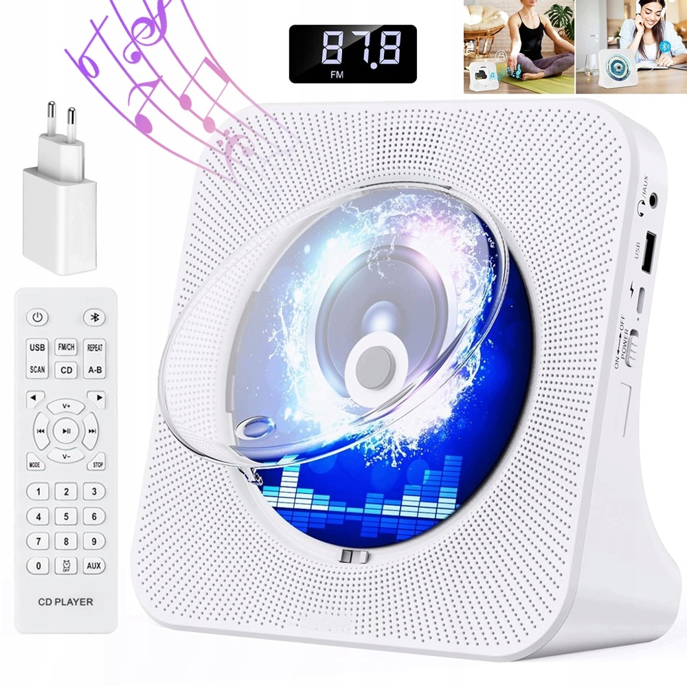 Přenosný MP3 Přehrávač S Bluetooth 5.0 A Vestavěným Hifi Reproduktorem