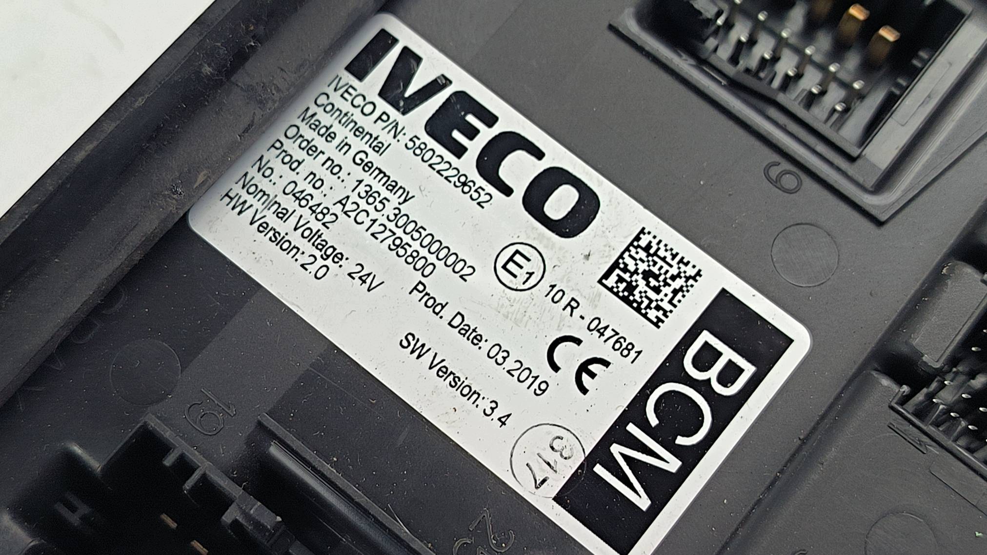 Module 5802229652 BCM IVECO STRALIS AS440ST/P LNG