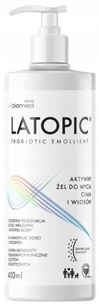 Latopic żel do mycia ciała i włosów 400 ml