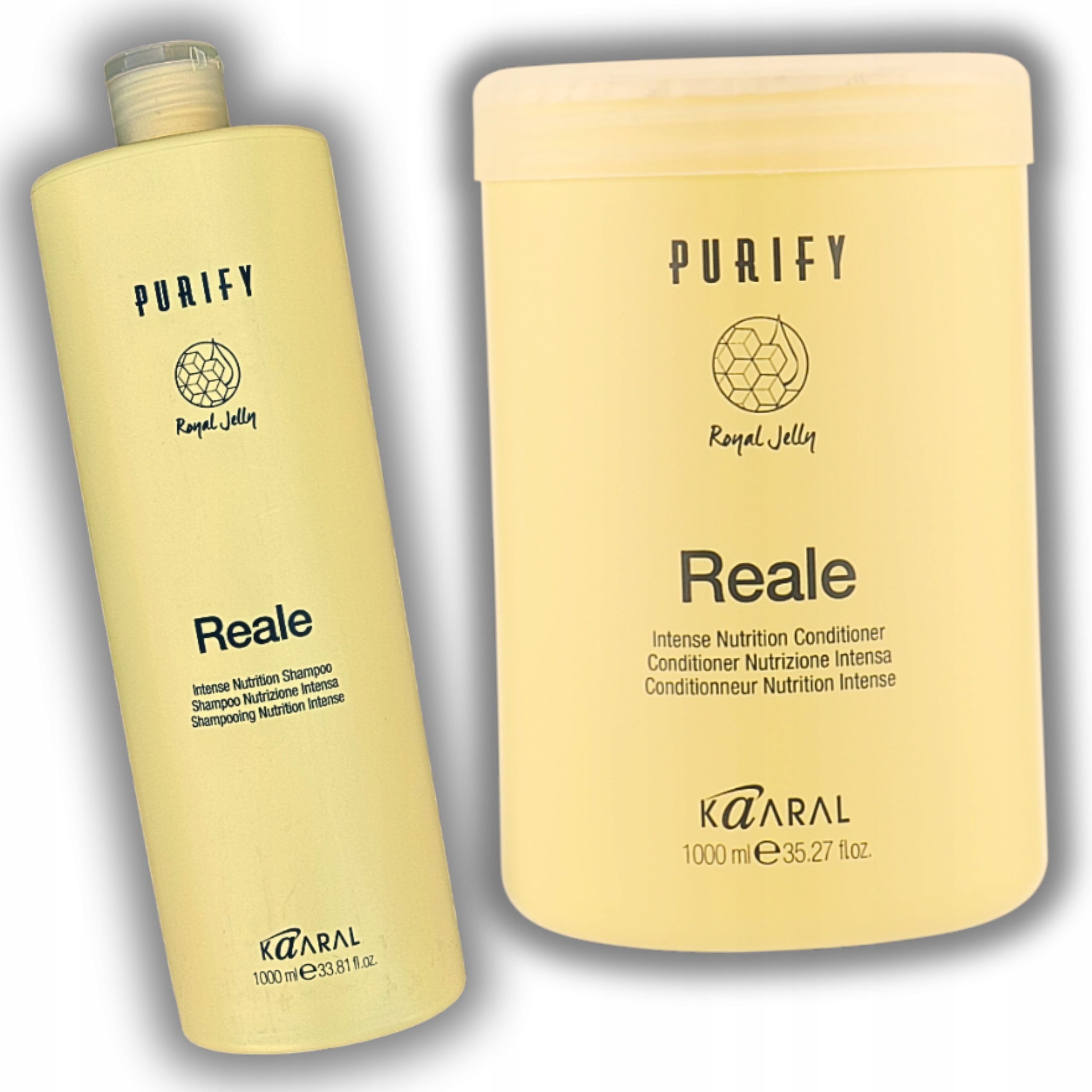 Set Kaaral Reale Regenerace, hydratace Šampon 1000 ml kondicionér 1000 ml