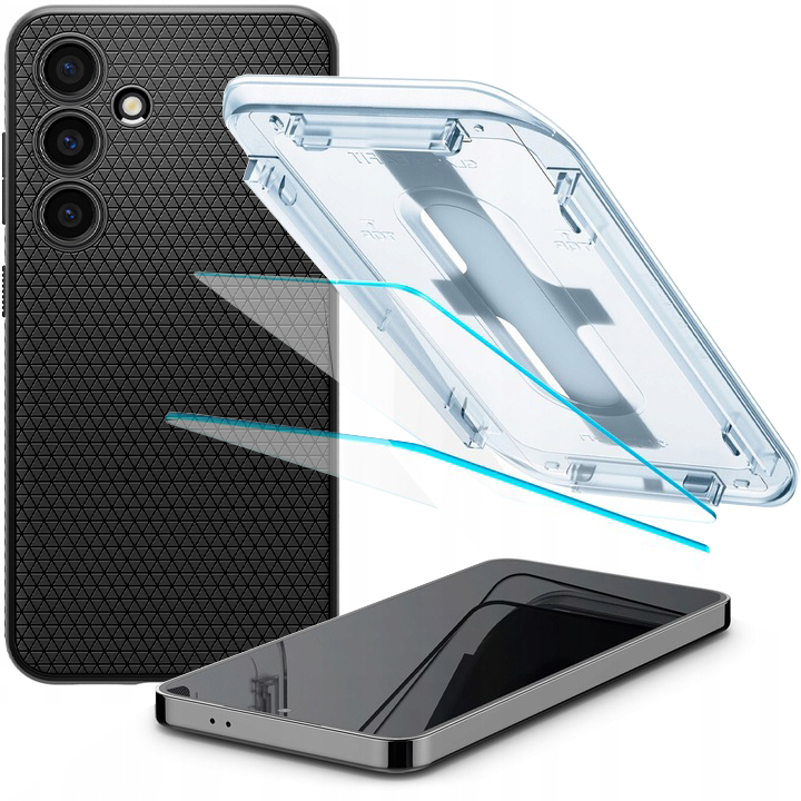 Pouzdro sklo Spigen pro iPhone S24 Plus kryt, rychlé zadní kryt