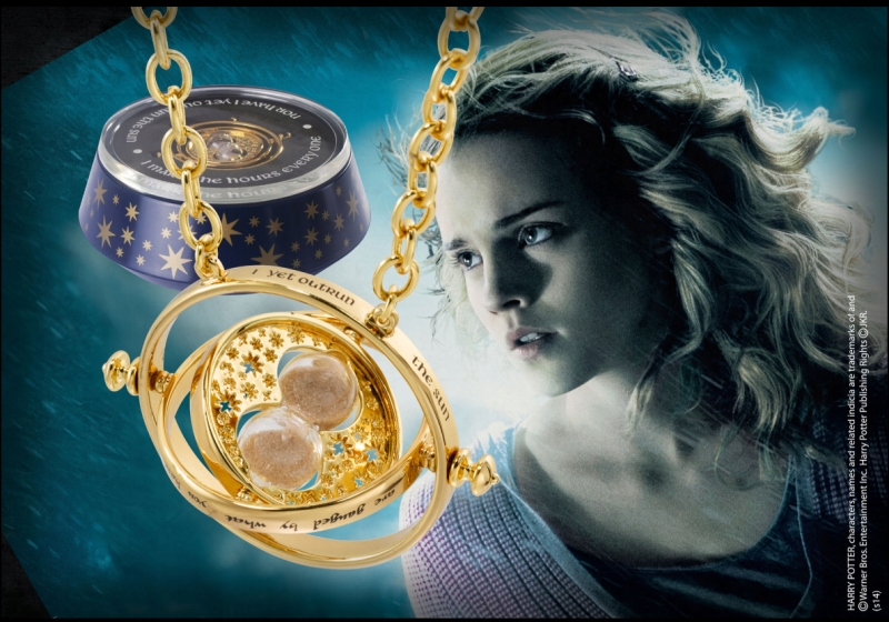 Harry Potter replika Obraceč času (speciální edice) pro fanoušky, pozlace