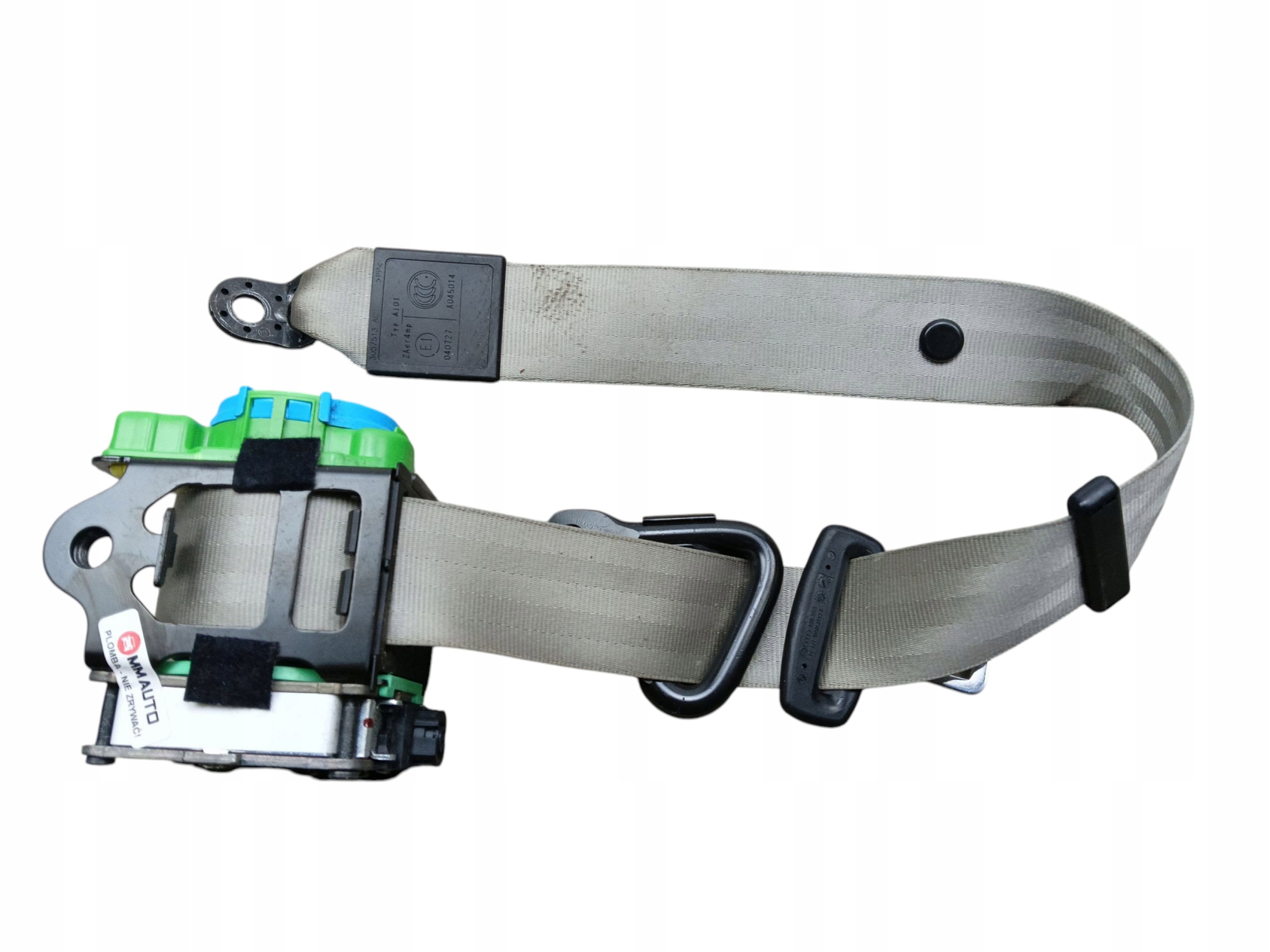 tension belt safety left front AUDI TT 8J (2006-2010) 8J8857705D