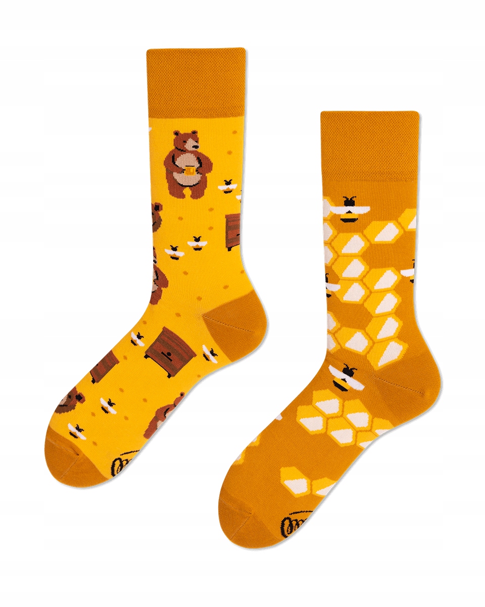 

Kolorowe skarpetki Honey Bear Many Mornings 35-38