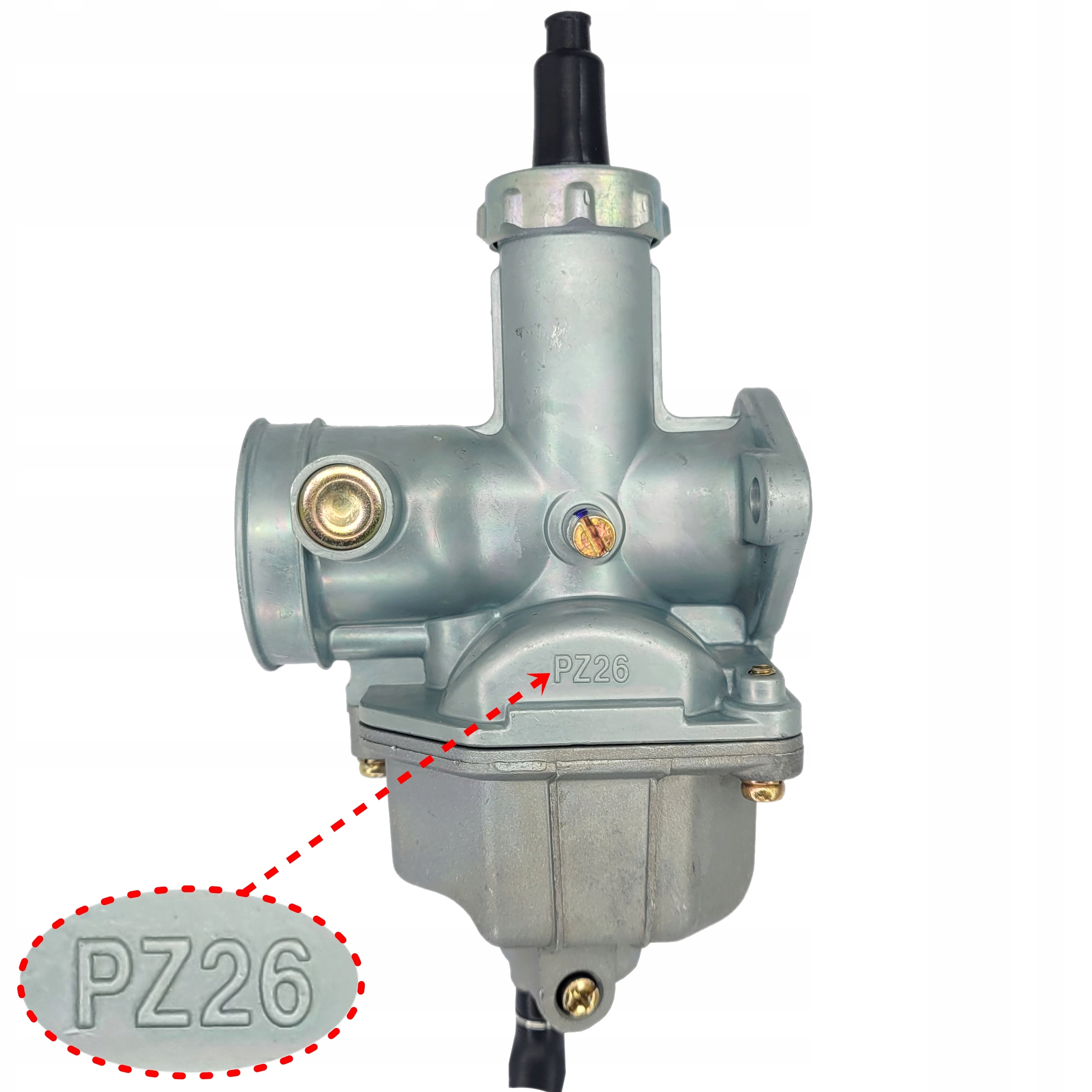 Gaźnik PZ26 4T Junak 121 122 Barton Gt Hyper Romet Soft Zetka Sk Z 125 150