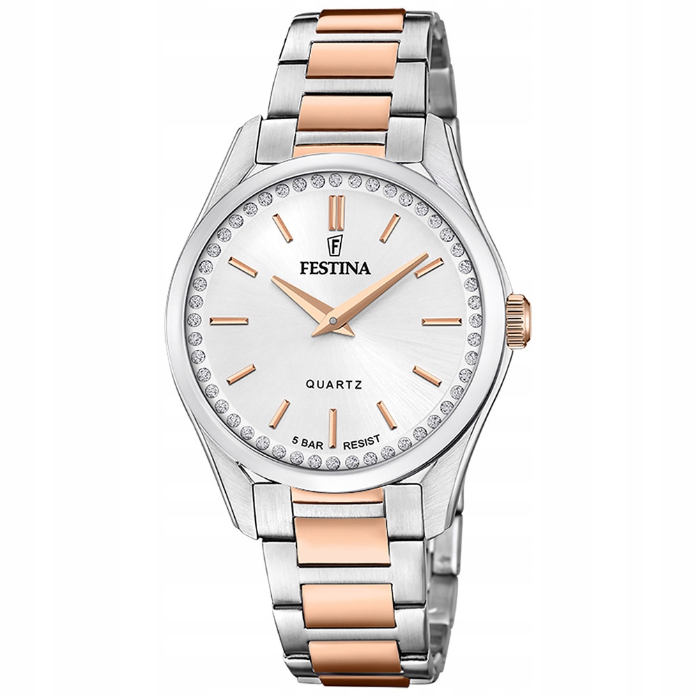 Dámské hodinky Festina F20620-1 Zirkony stříbrné