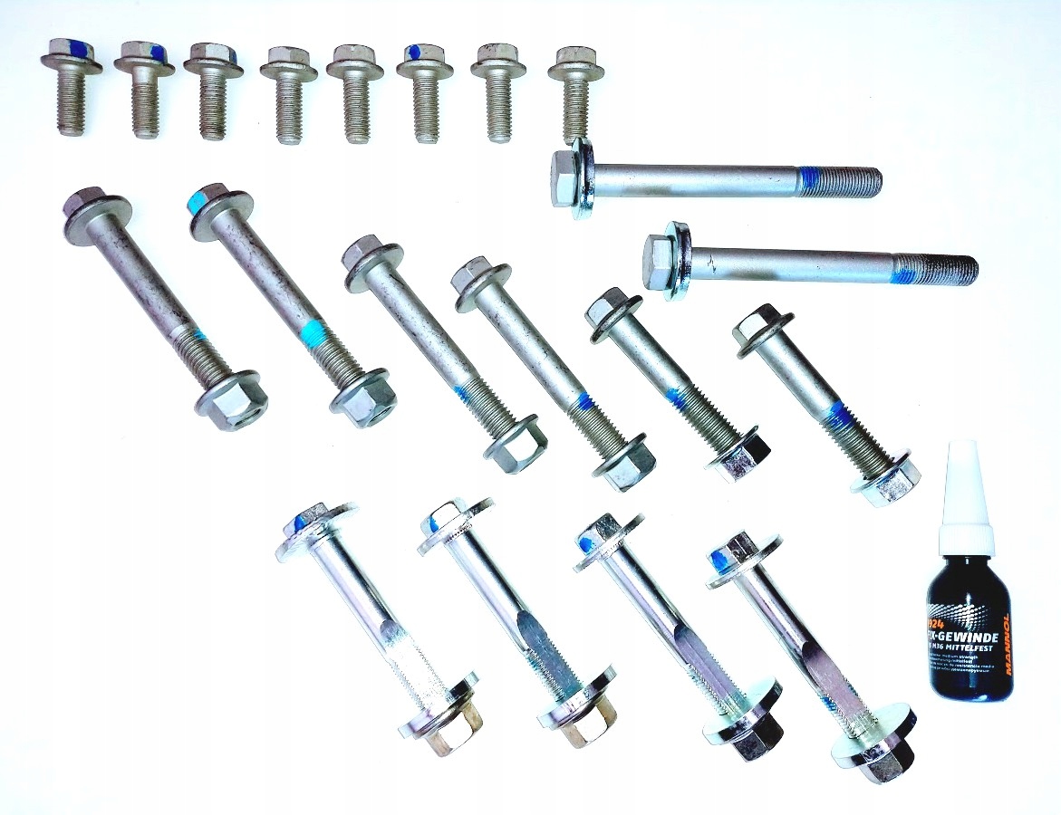 30873186 30873185 - VOLVO V40 S40 Комплект болтів Болти гвинт задня Підвіска