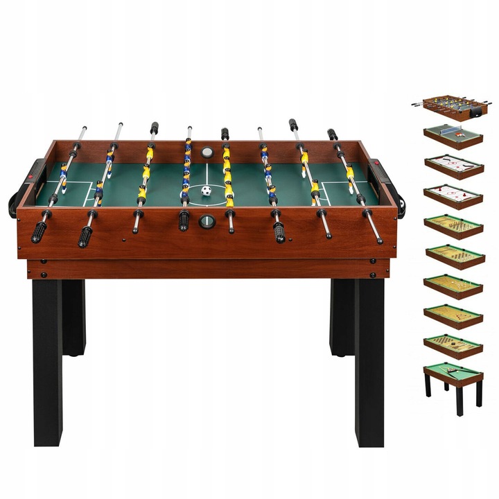 Stół do gry wielofunkcyjny 10 w 1 gry dla dzieci i dorosłych shelfmade