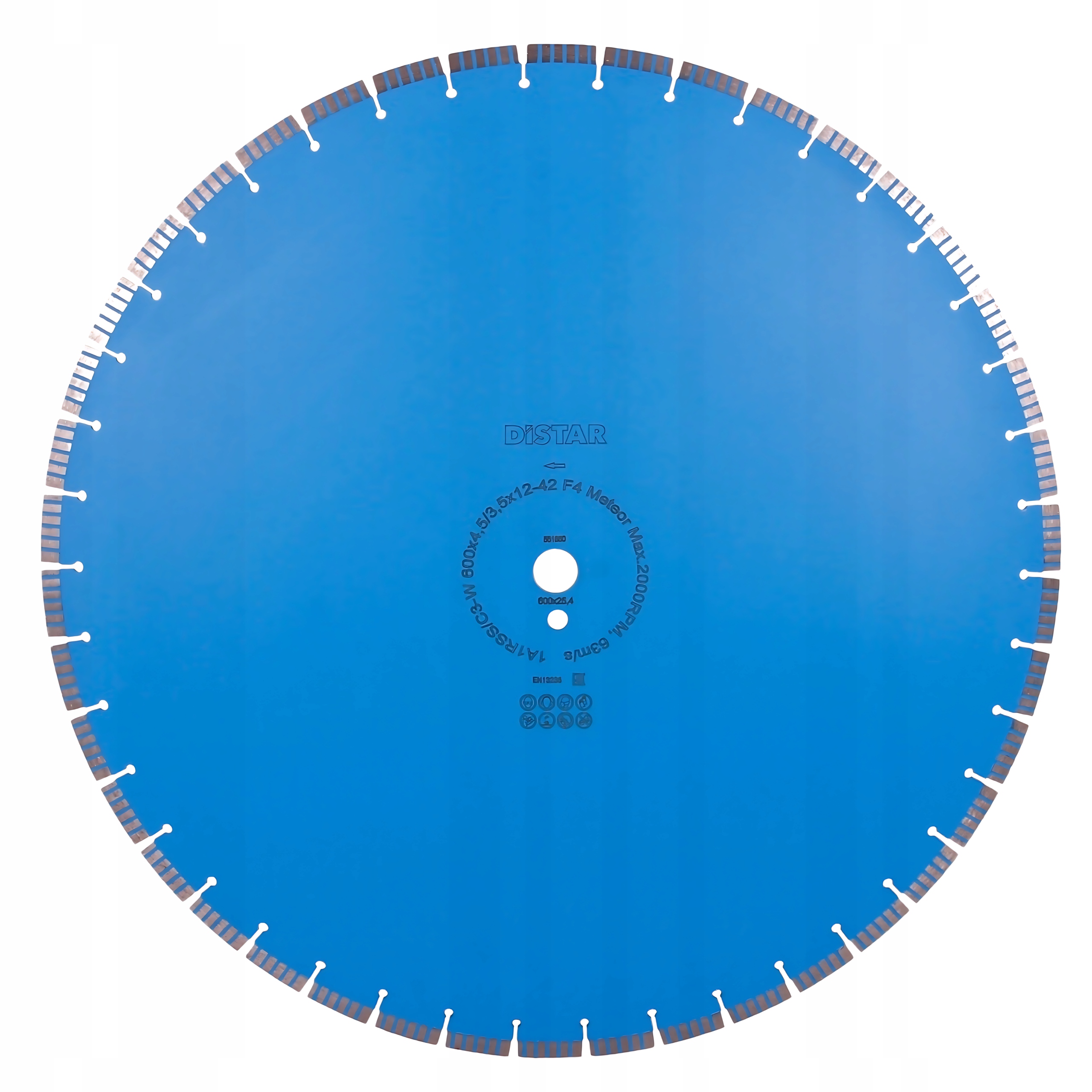Distar Meteor 600 mm 25,4 mm Diamantový Kotouč pro Betonu s ozbrojeným monolitem