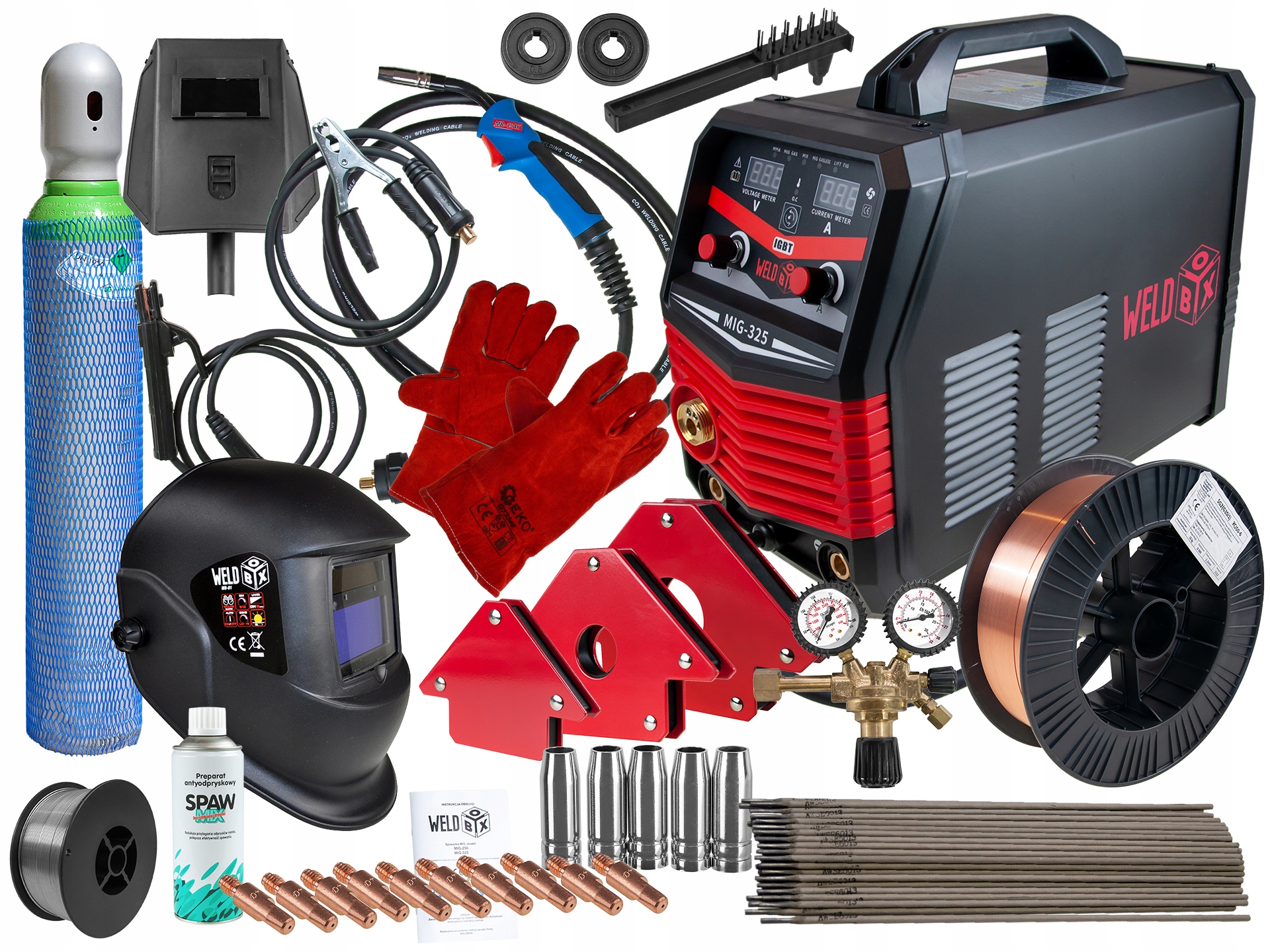 СВАРОЧНЫЙ АППАРАТ ПОЛУАВТОМАТИЧЕСКИЙ MIGOMAT MIG 325 140A КОМПЛЕКТ ИЗ 2