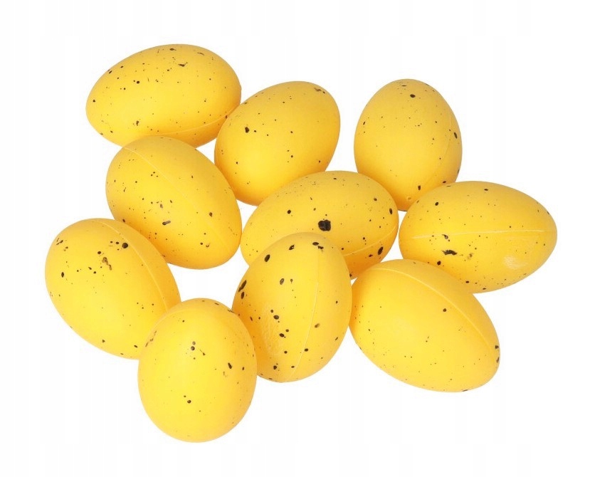 

Jajka Plastikowe Nakrapiane Pisanki Jajko 12SZT6CM
