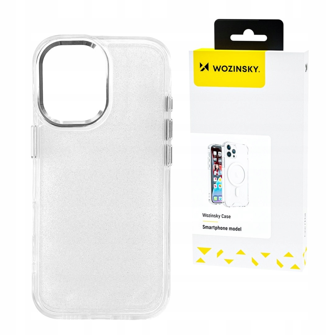 Etui ochronne na Samsung Galaxy S24 Fe Glitter Case przezroczyste z broka