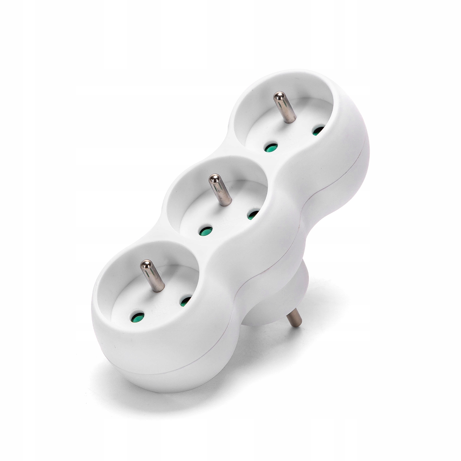 Rozgałęziacz złodziejka 3 gniazdowa bez włącznika