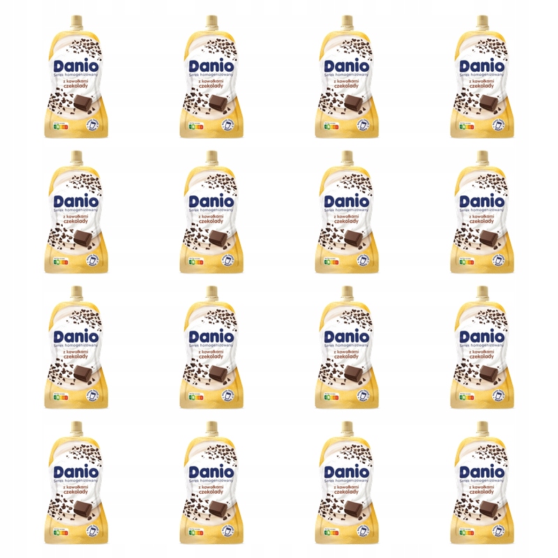 Danio v sáčku s kousky čokolády 120 g X16