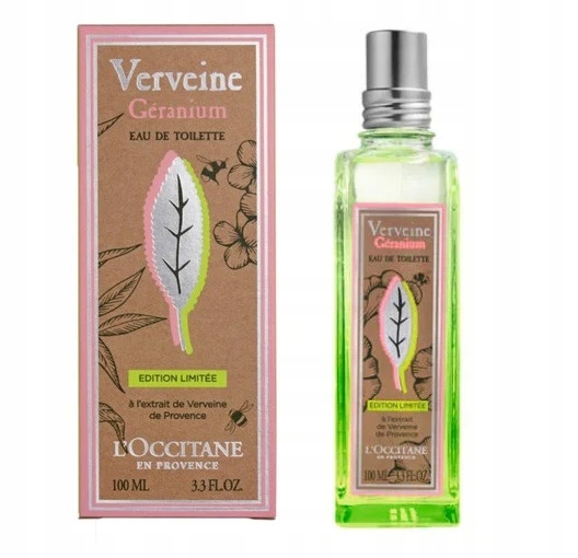 L'occitane Verbena Geranium 100 ml Edt limitovaná edice