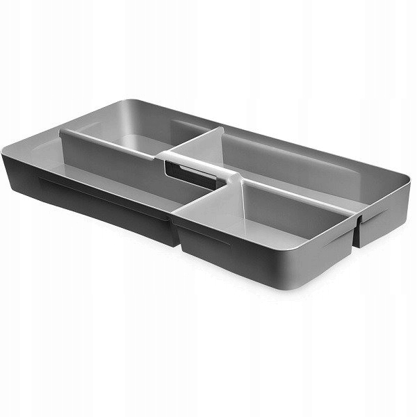 WKŁAD DO SZUFLADY ORGANIZER 4 PRZEGRODY Z RĄCZKĄ