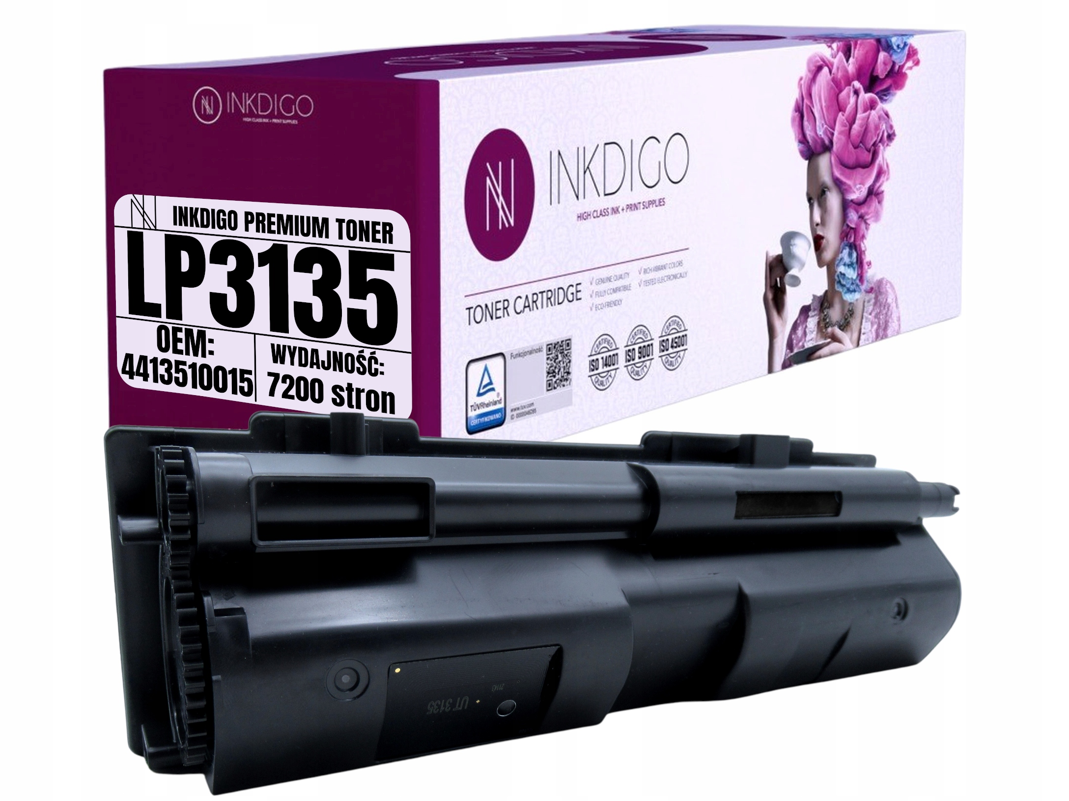Náhradní toner 4413510010 pro Utax Lp 3135 Lp 3335