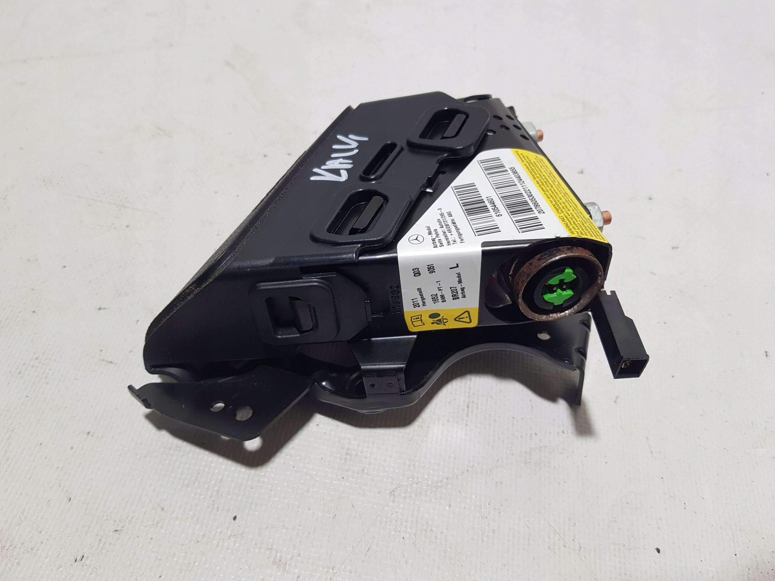MERCEDES W207 airbag seat airbag driver´s left