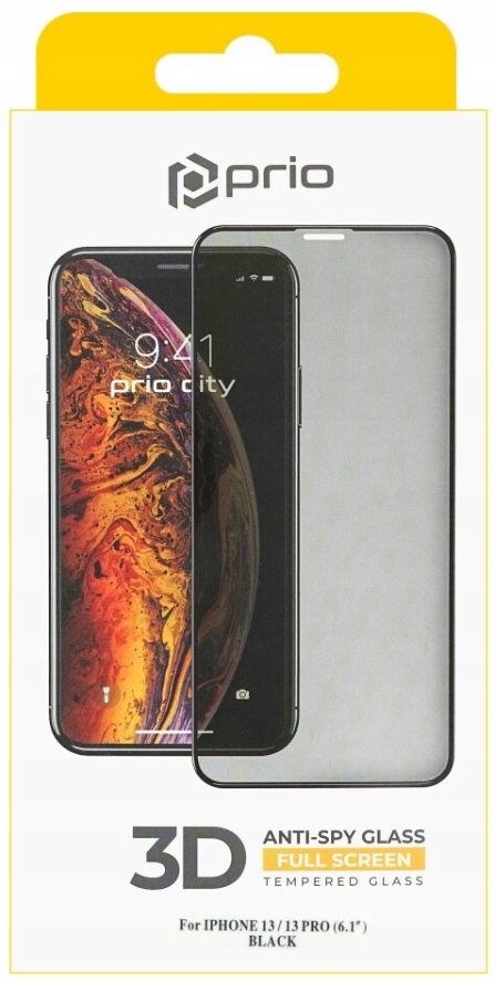 

Szkło Hartowane 3D Anti-spy iPhone 14/13 /13 Pro
