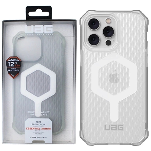 Pouzdro Obal Pro Apple Iphone 14 Pro Max Uag Essential Armor Magsafe Clear