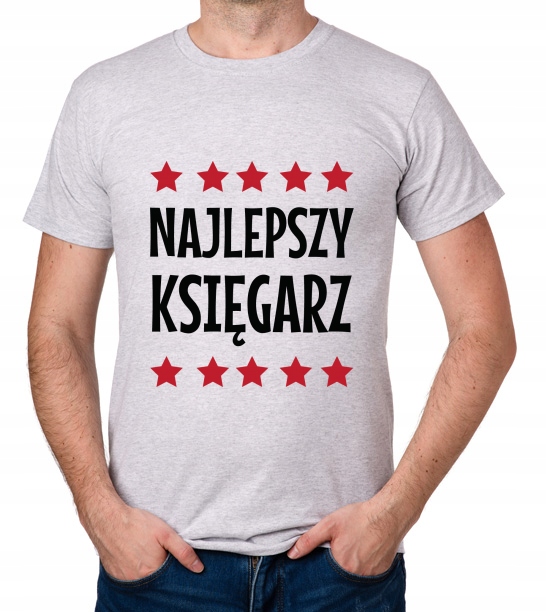 

koszulka Najlepszy Księgarz prezent