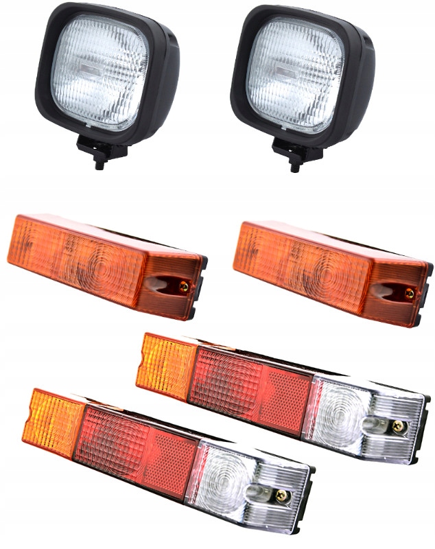 Zestaw lamp przednich i tylnych Toyota 5FG/FD