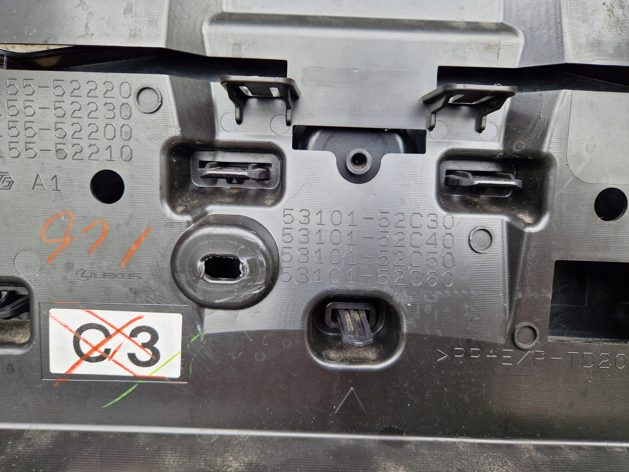 Lexus LBX AYH1 Kühlergrill FRONTGRILL Kühlergitter - Thumbnail 8