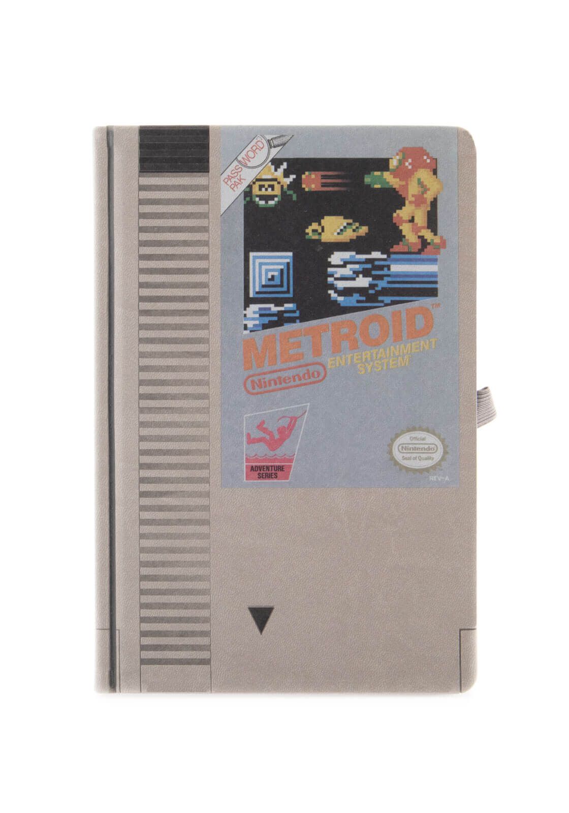 

Notes A5 Nintendo Nes Metroid Cartridge linie 120k