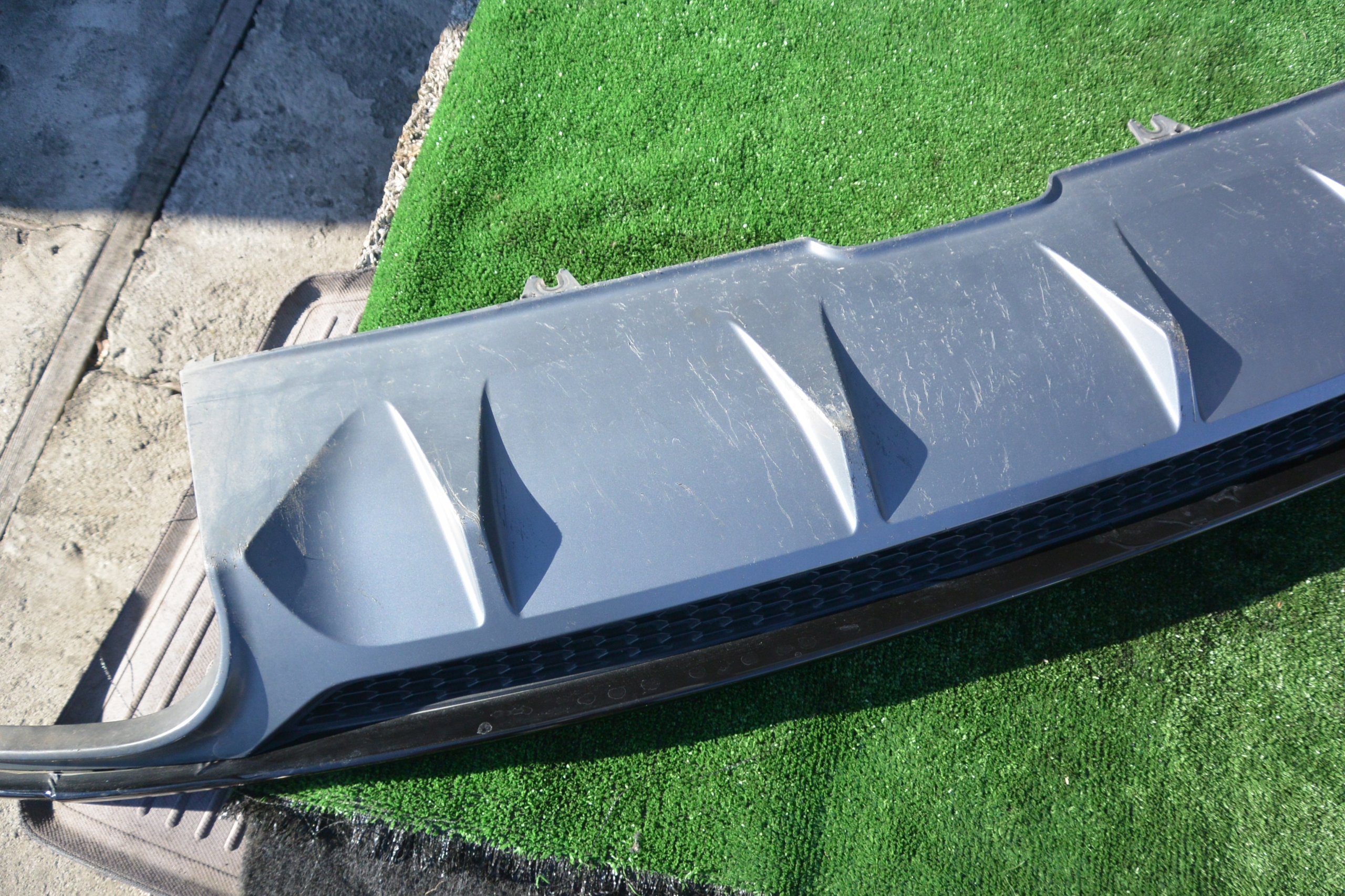 AUDI A5 S5 II COUPE S-LINE SPOILER der Stoßstange heck Heckspoiler Original BDB
