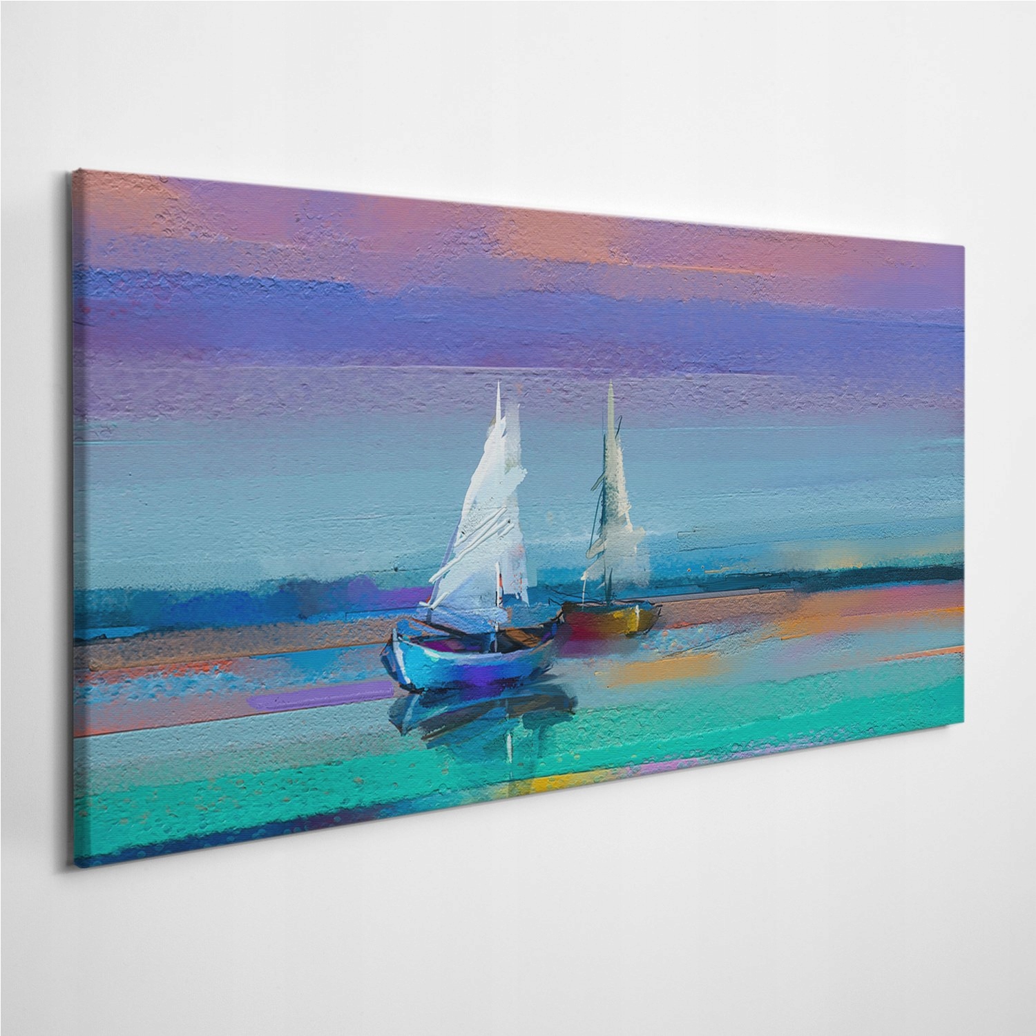 

Zdjęcie na foto-obrazie Łódka Woda Niebo 140x70 cm