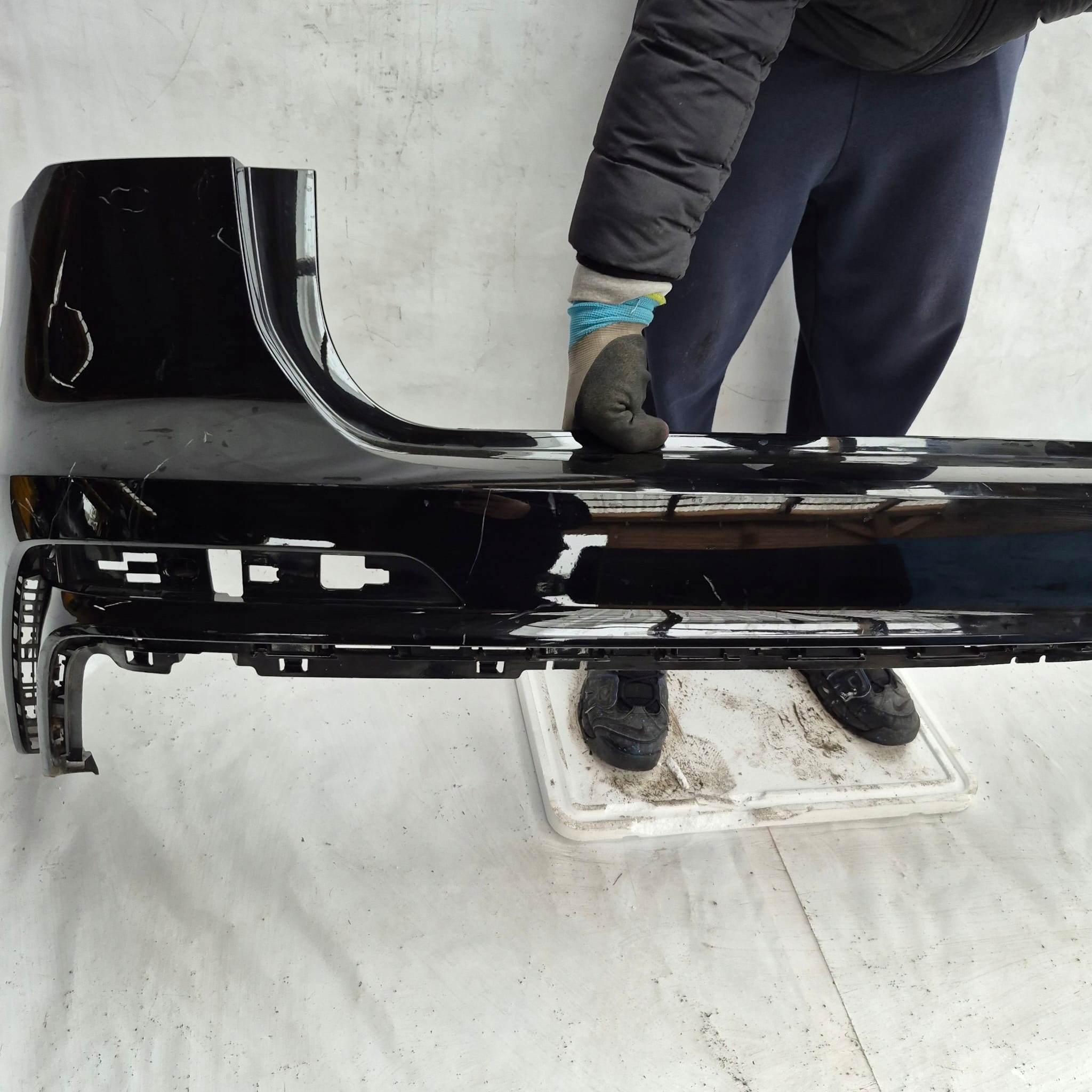 AUDI A6 C8 4K KOMBI S-LINE 18-25 bumper rear part rear
