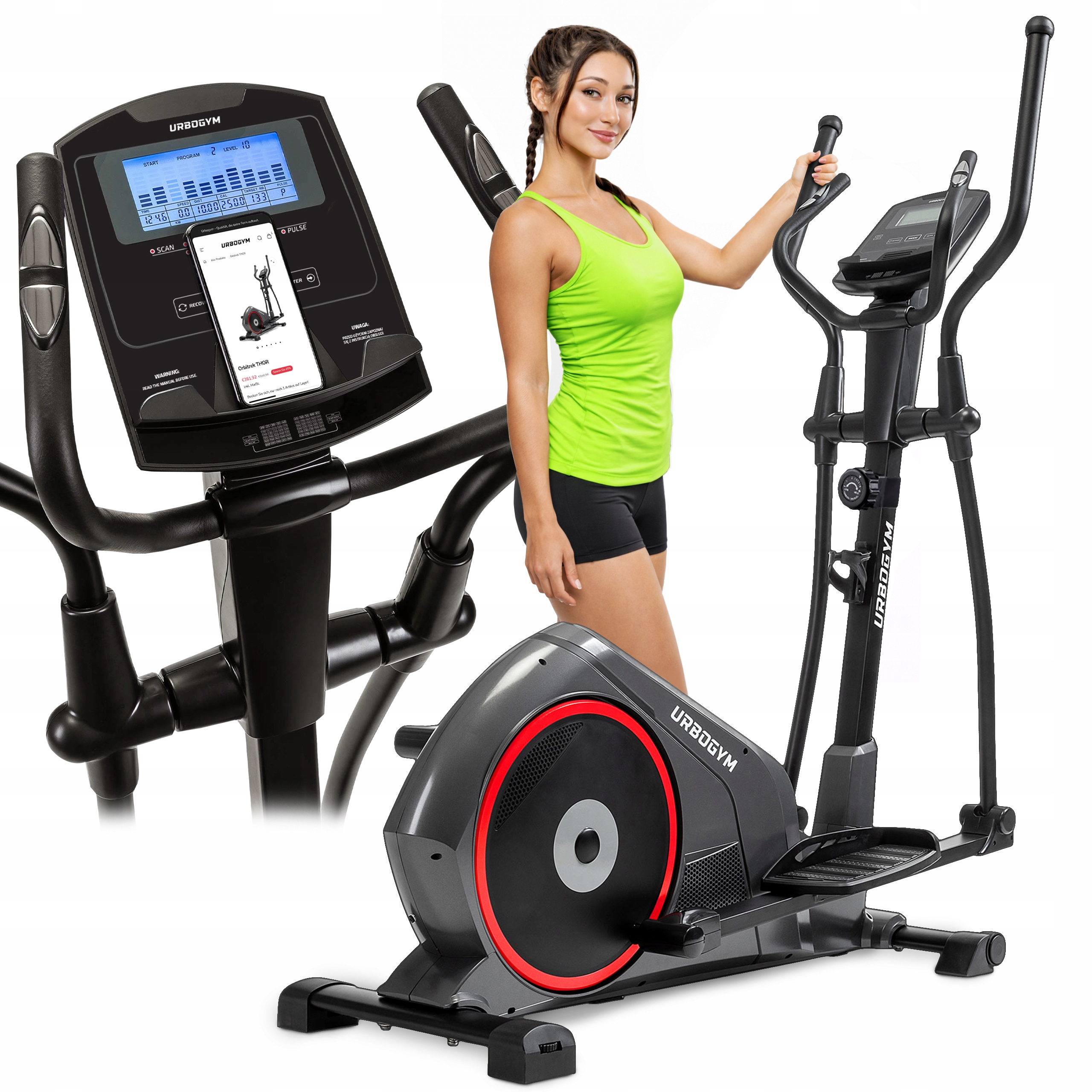 Orbi-trek Trenażer Magnetyczny Rower Treningowy Domowy Urbogym Thor