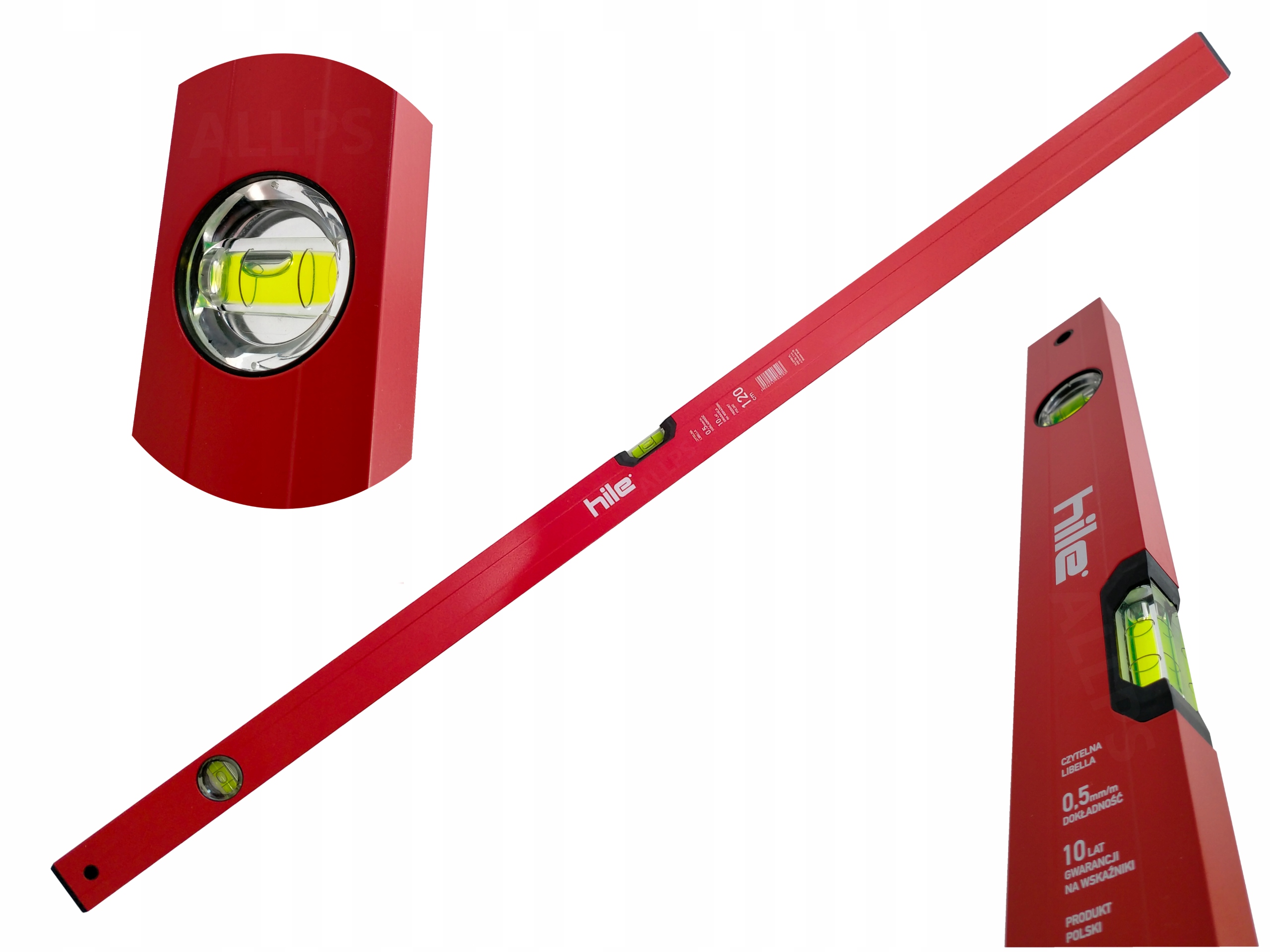

Poziomnica Poziomica Pro Hile 120cm Aluminiowa