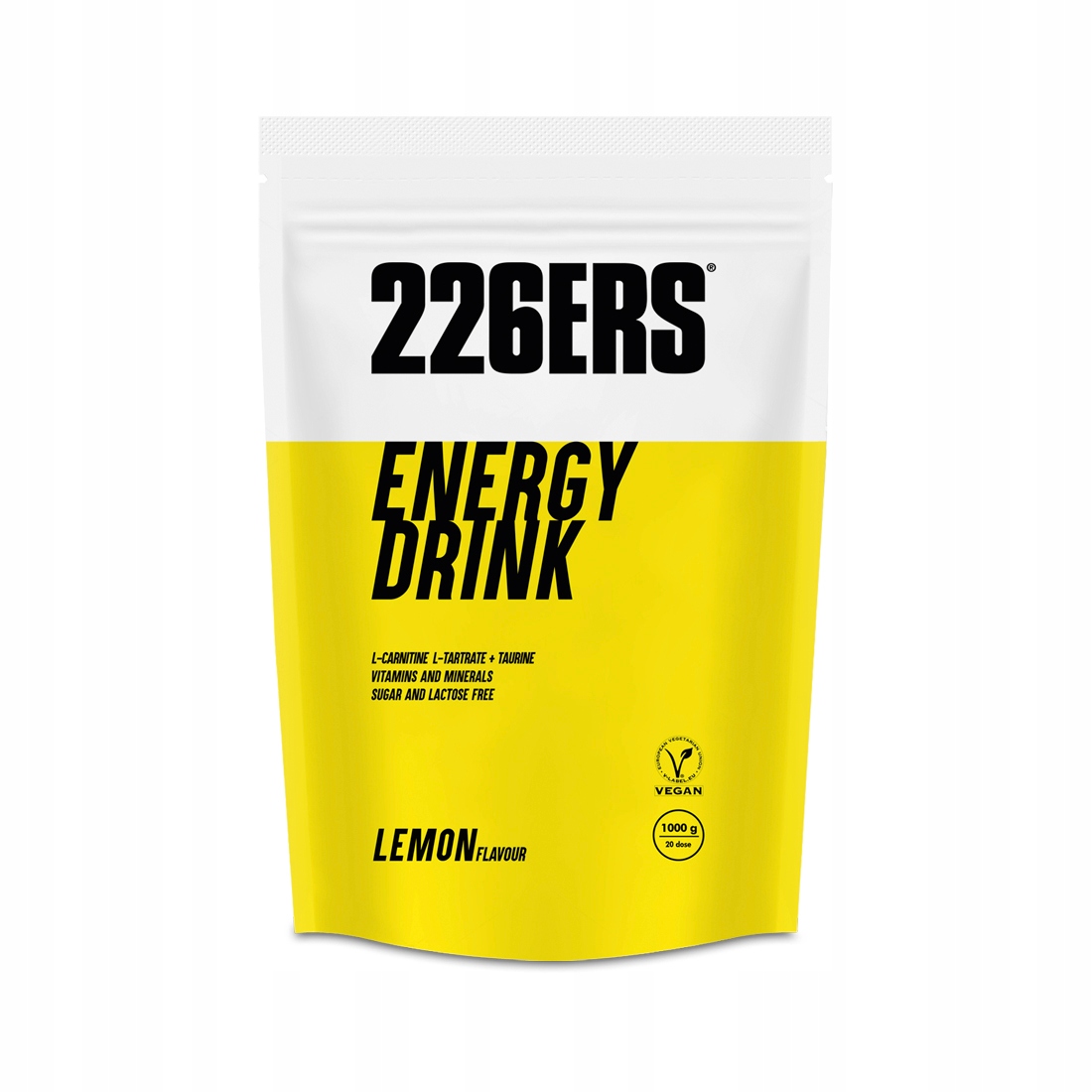 #226ers Energy Drink Lemon – prášek 1 kg.
