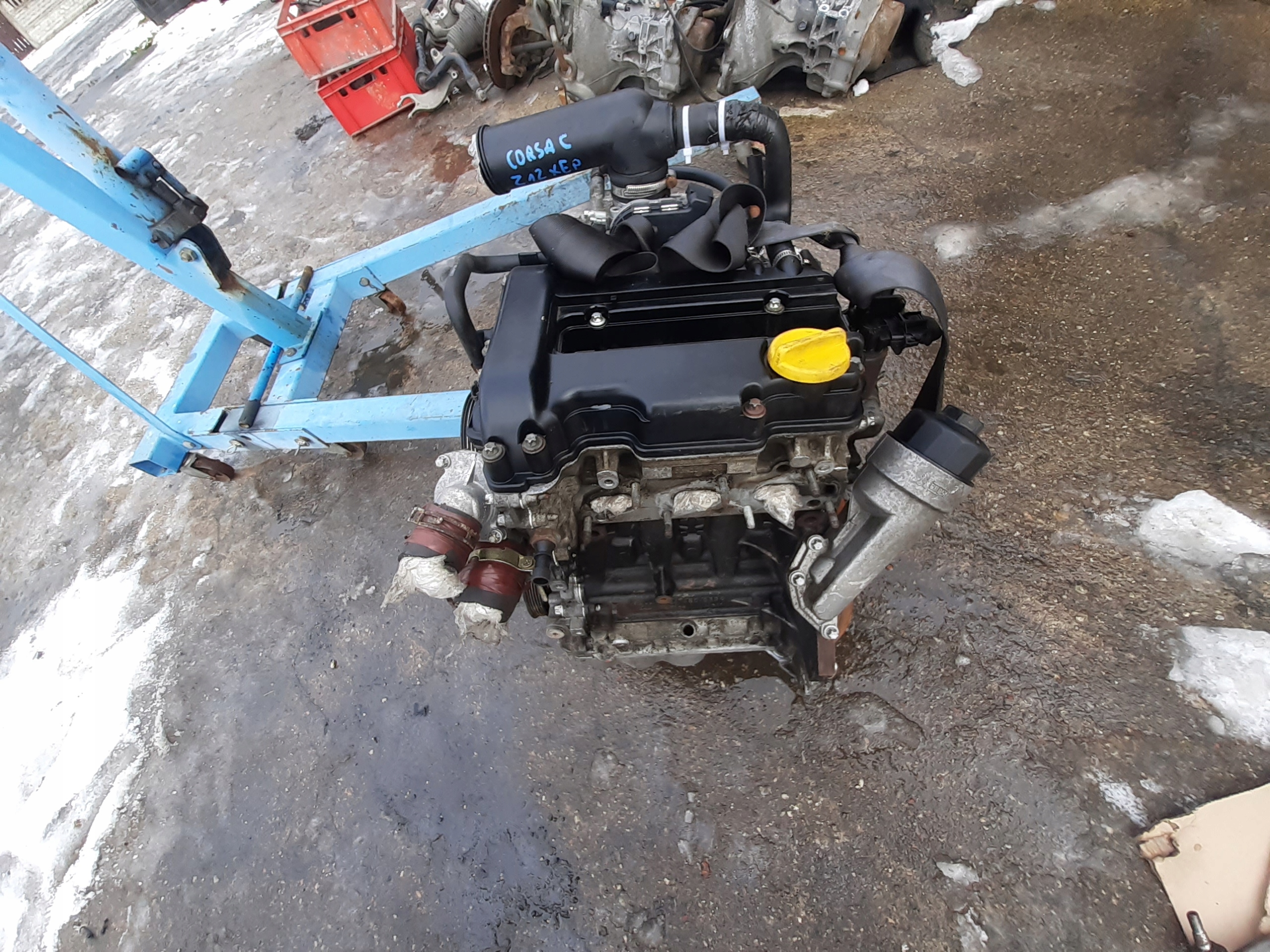 OPEL CORSA D C AGILA DÓŁ SILNIKA Z10XEP 1.0 XEP W-WA KPL