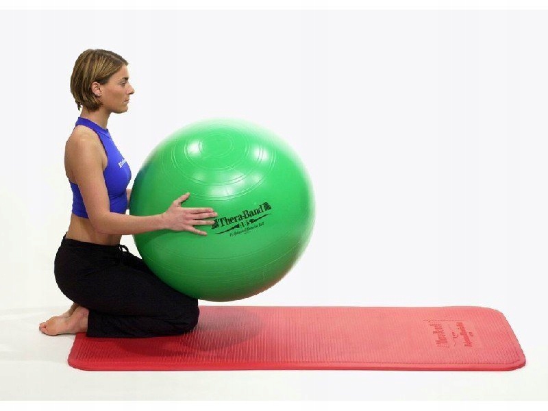 PIŁKA REHABILITACYJNA THERA-BAND 75 CM NIEBIESKA Marka Thera-Band
