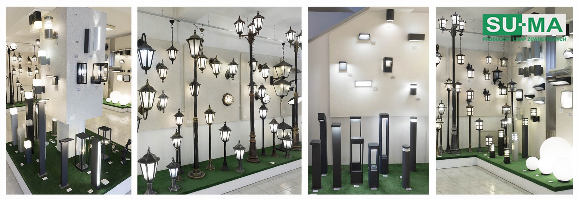 Lampa elewacyjna KINKIET ogrodowy Kule Classic 30P - stylowa Marka Su-ma