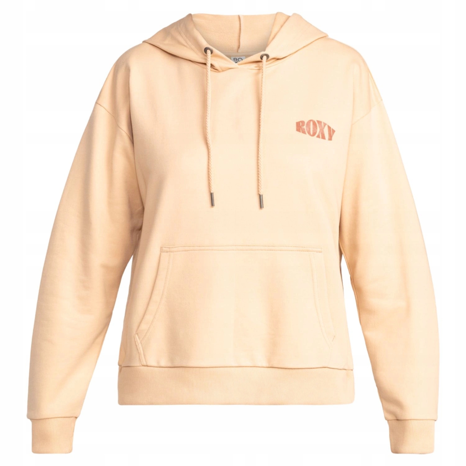 Dámská Mikina s kapucí Roxy , béžová, módní, s potiskem vel. L
