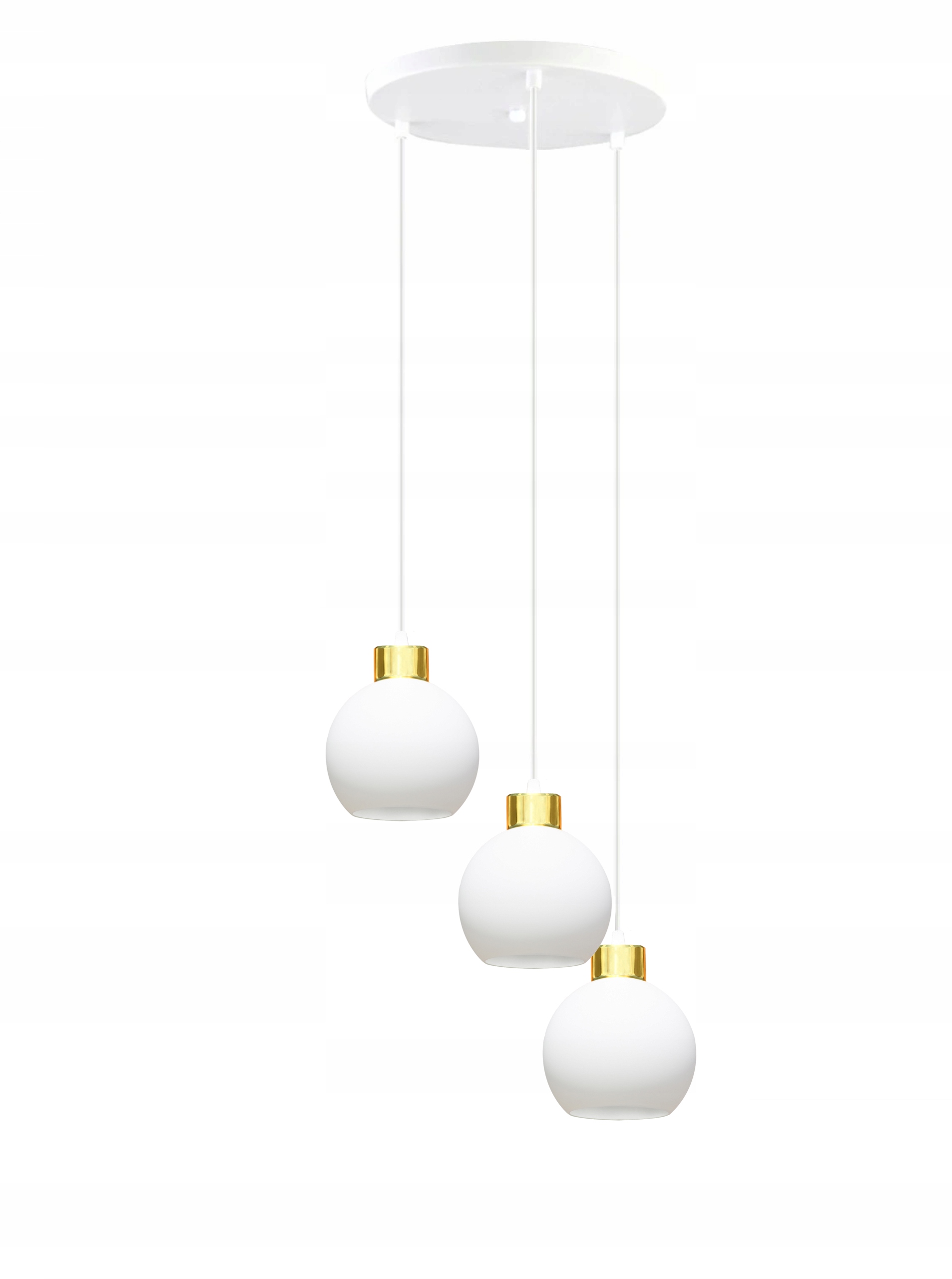 LAMPA SUFITOWA DO SALONU, KRONOS ZŁOTO 5-402KL LED