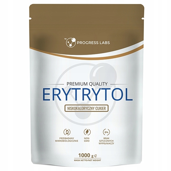 Progress Labs Erythritol erytrol nízkokalorické sladidlo 1000 g