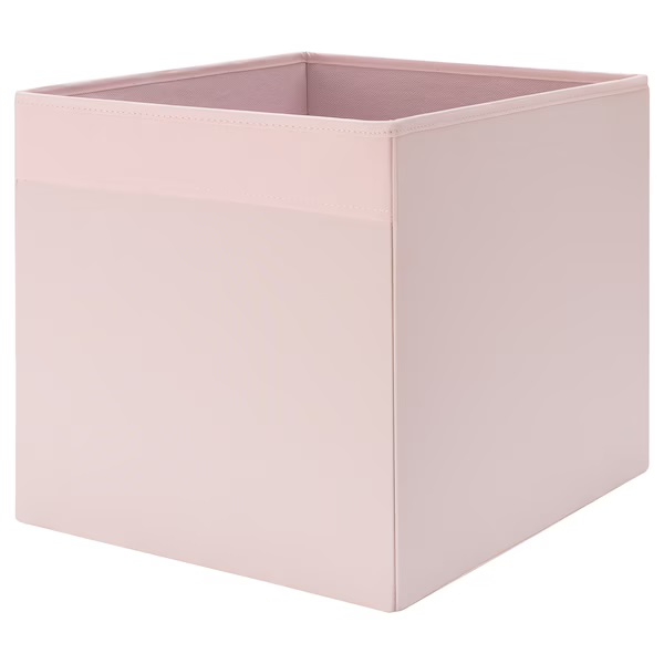

Ikea Drona pudełko wkład szuflada Kallax jasnoróż