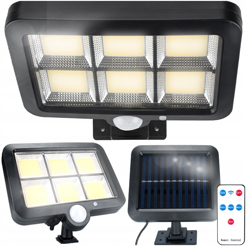 

Lampa Zewnętrzna Led Panel Solarny Z Czujką Ruchu