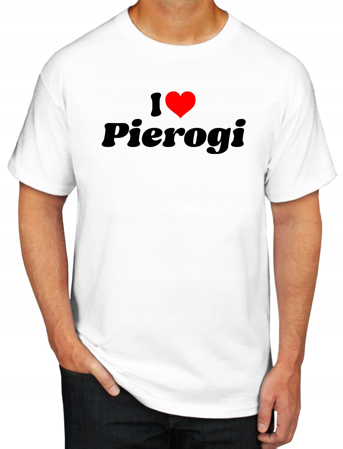 

Koszulka T-shirt Kocham Jedzenie Pierogi L