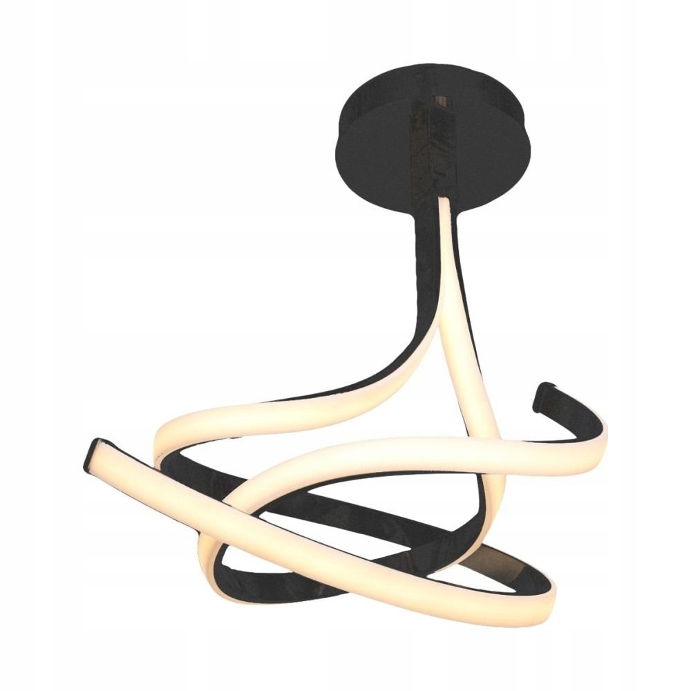 Čierna moderná stropná lampa Led 45W Viso MX9932-2-3BD Zuma