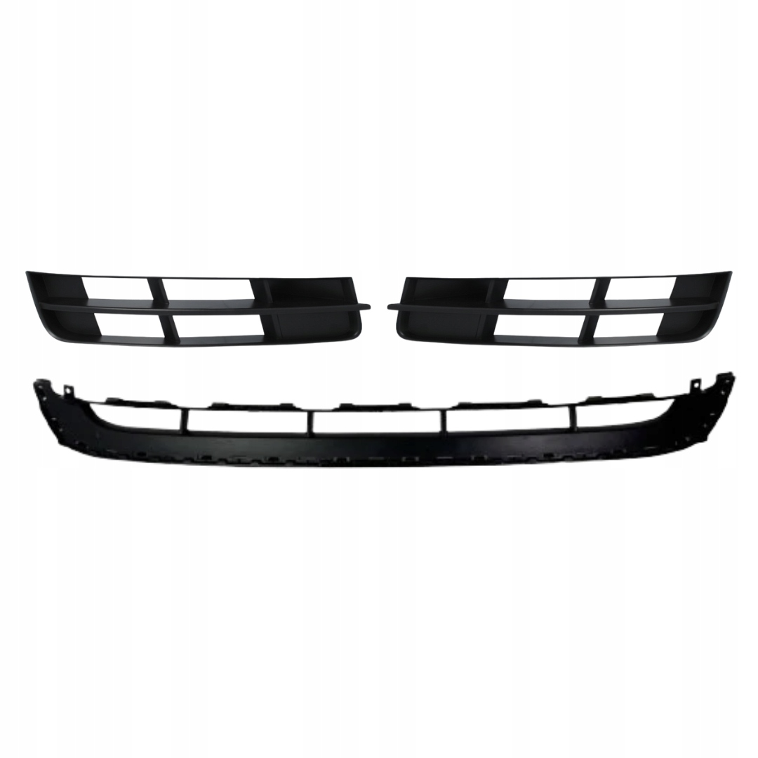 Audi Q7 4L 09-15 Středová Atrapa V Nárazníku Boční Atrapy Komplet Mřížky