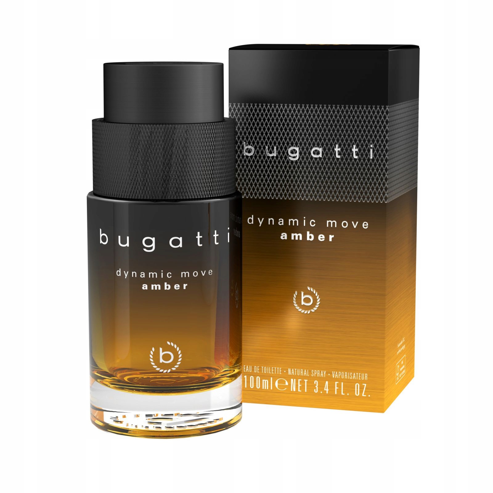 Bugatti Dynamic Move Amber Toaletní Voda Pro Muže 100 ML