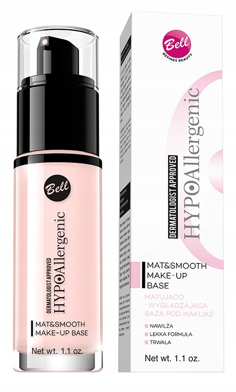 

Bell HypoAllergenic baza mat-wygł pod makijaż 30ml