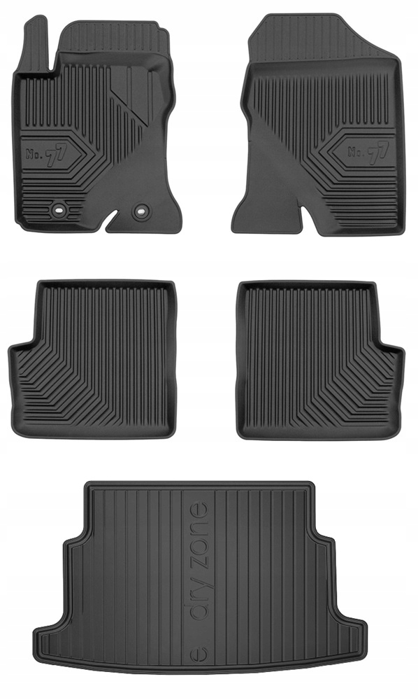 Set 77 Koberce a rohože Toyota Corolla 9 Hatchback 2001-2007